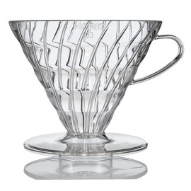 Hario V60 Plastic Coffee Dropper, Size 03, Clear