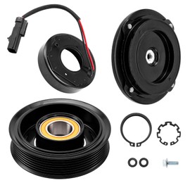 Torchbeam 97314 AC Compressor Clutch Kit Fit for Grand Cherokee 2011-2021 5.7L, Durango 2011-2015 5.7L, Challenger 2011-2014 5.7L, Charger 2011-2013 5.7L, Grand Cherokee 2012-2021 6.4L