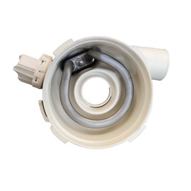EUROMAID Dishwasher E14DWX - Radiator in Pump Housing - Heating Element Mounting Motor Pump Head Pipe Assembly Dishwasher Parts