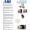 ASI Boat Lift Switch, Single Phase, Momentary (Spring Return) -
