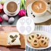Simpeak Cookie Cutters, 9 Pieces Cookie Cutters with 4 Drawing