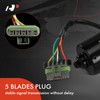 A-Premium Front Windshield Wiper Motor Compatible with Freightliner Cascadia 2008-2017,
