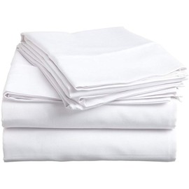 RV Sheets 100% Egyptian Cotton - Rv Twin 38 x 75 Premium Quality Camper Sheets Custom Rv Sheets 4PC Sheets for Campers - 500 TC White Solid with 6-10" Deep Pocket Premium Quality Camper Sheets Custom
