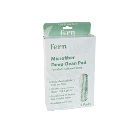 Fern MK27123 Microfiber Mop Refill - High-Performance Deep Cleaning Pad with Scrub Strips for Fern 48" Mop Kits - Renew Your Cleaning Power!