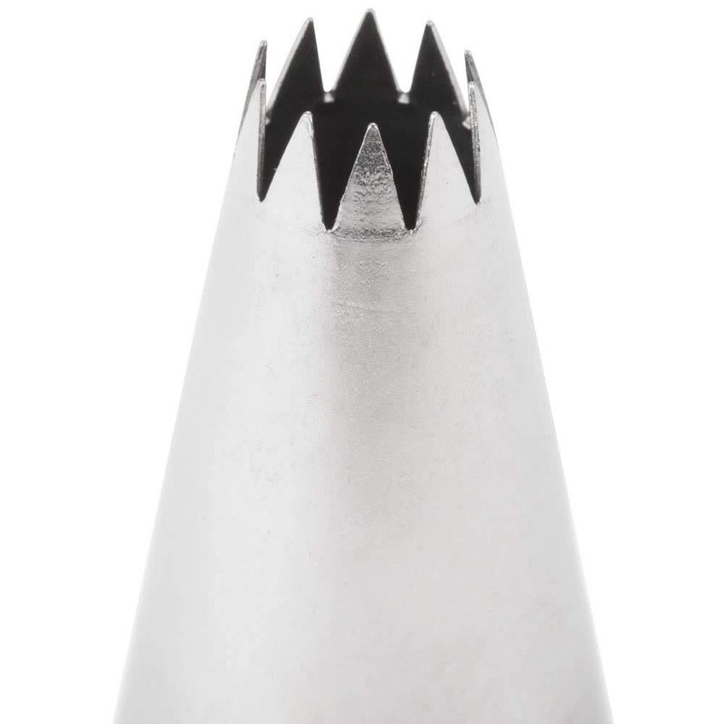 Ateco # 862 - French Star Pastry Tip .25'' Opening