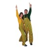 Game Bibs Dark Green/Yellow Overalls
