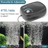 HITOP 10W Powerful Aquarium Air Pump: 4-Outlets 320GPH Air Pump