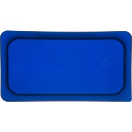 Carlisle 3058060 Smart Lids Third Size Polyethylene Lid, Dark Blue