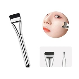 Nail art flat straight soft bristled makeup brush-WFHTUA2 / 네일아트 납작 일자형 부드러운 모 메이크업 브러쉬-WFHTUA2