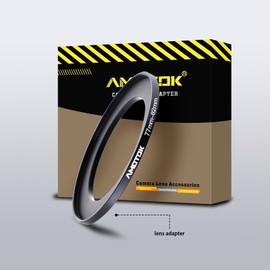 77mm Lens to 82mm Camera Lens Adapter,77mm to 82mm Filter Step up Ring Adapter Ring,Compatible All 82mm Filter Accessory