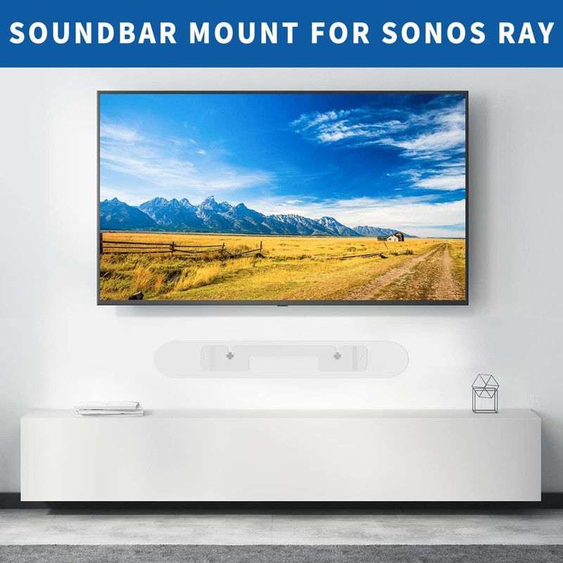 Dinghosen Mount for Sonos Ray - Wall Mount, Floating Soundbar