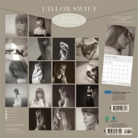 Plato Taylor Swift | 2026 12x24" 18 Months Square Wall Calendar | Jul '25-Dec '26
