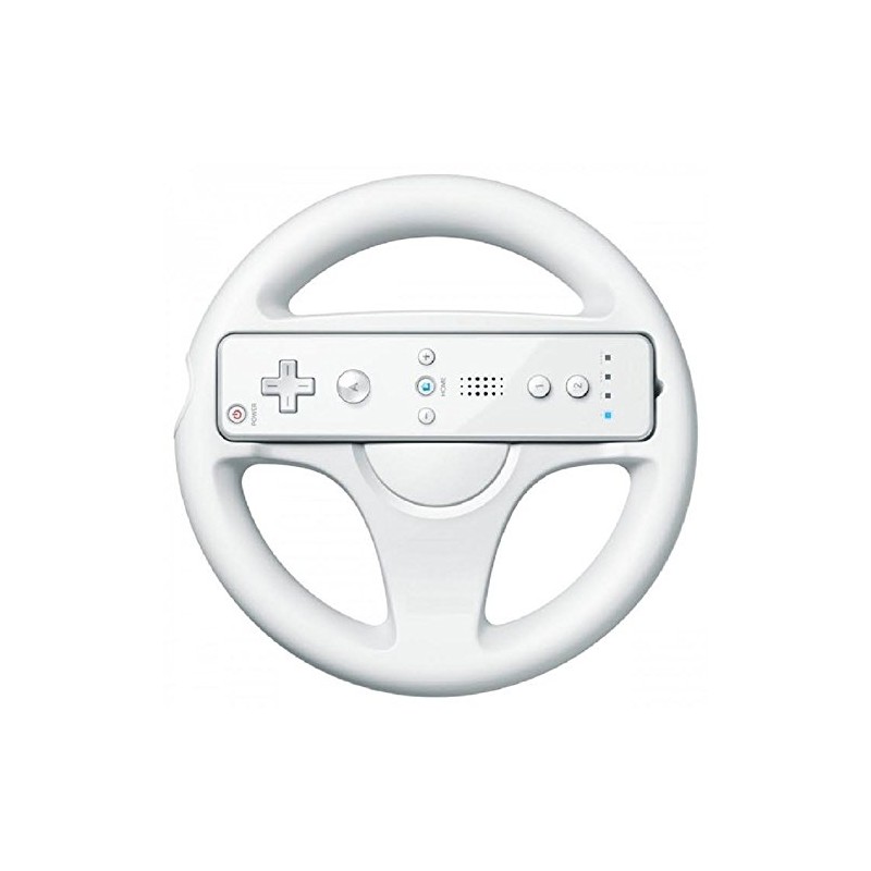 Steering Wheel for Wii vorgelegt White Compatible with Mario Kart