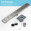 Shower Drain by EMBATHER Linear Shower Drain 36 Inch Floor