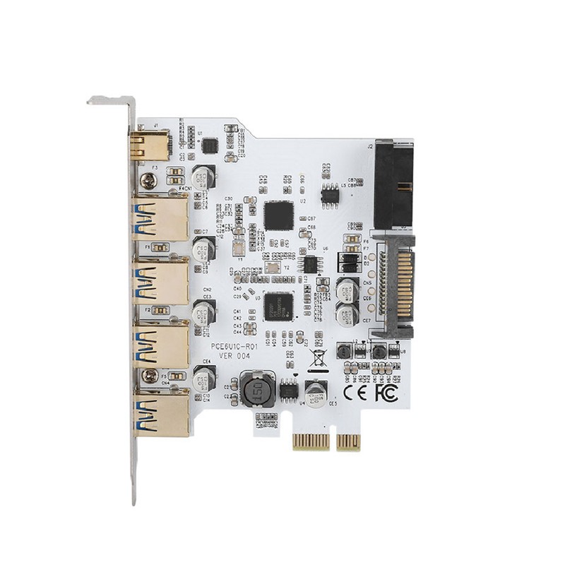 PCI-E to USB3.0 4 port Type C Adapter Expansion Card