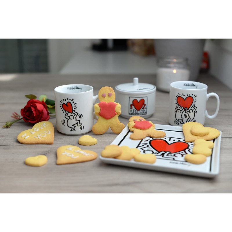 Egan Keith Haring PKH41T/3 Sugar Bowl with Lid