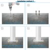 Street Light Pole 13Ft for Outdoor Lighting, Solar Street Light