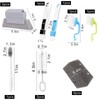 PLATEYTR 18 PCS Radiator Cleaning Brush Set - Effortlessly Clean