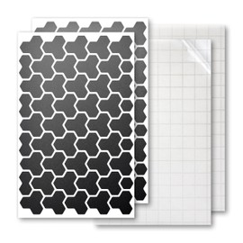 Luxshield Reflector Sticker Set - Cybershell - for bicycle scooter pram - reflective tape - reflective stickers