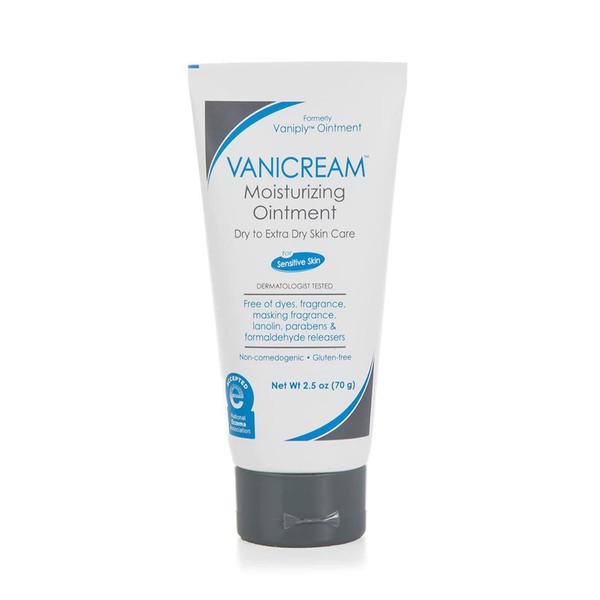Vanicream Moisturizing Ointment - 2.5 oz - Unscented Ointment Formulated for Sensitive Skin