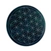 Budawi® Soapstone Coasters Set Round Flower of Life 7 Pieces