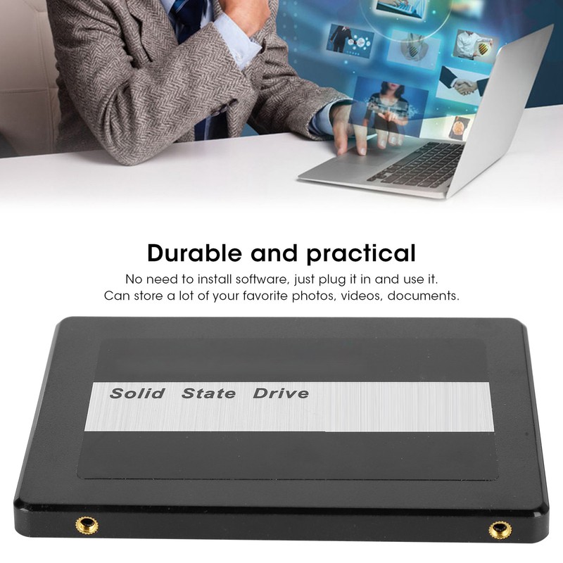 SSD Black Builtin Solid State Hard Disk Drive for Laptop