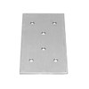 Traxstech Fishing Systems Aluminum Backer Plate for 6" Track for