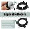 2PCS Car LED Headlight Base, Car LED Headlight Holder Headlights