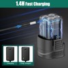 HYCHIKA 16.8V 1500mAh Tool Battery, Compatible with HYCHIKA 16.8V Drill