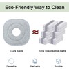 True & Tidy® 2-Pack 9 inch Extra Thick Microfiber Pad