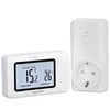 Heating controller for DIY installations, plug thermostat, set on heating