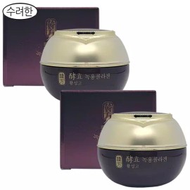 Sulyeohan 수려한 효 녹용콜라겐 활성고 30ml 2개,탄력크림,주름+미백케어 dj Elegant Hyo Collagen Activator 30ml 2ea, Elastic Cream, Wrinkle + Whitening Care