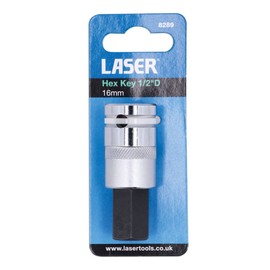 Laser Tools 8289 16mm Hex Key 1/2"D