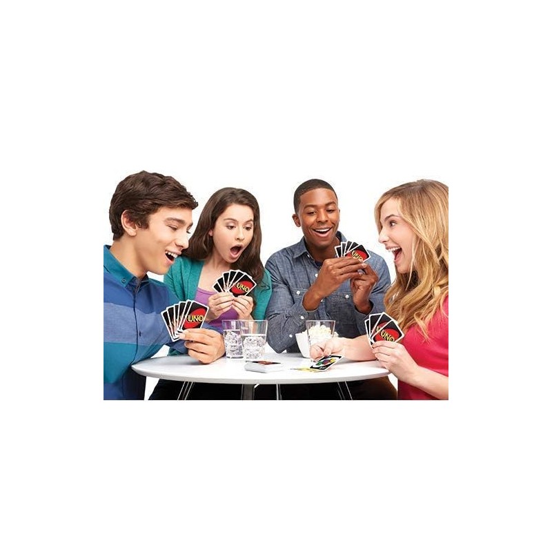 Mattel 4347154784 Uno Card Game 2 Pack, Red