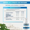 Citrato Potasio 500mg - 2 Frascos - 100 Cápsulas
