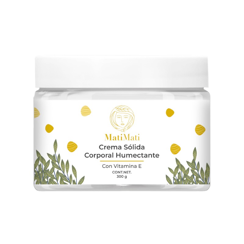 Crema Corporal Humectante Con Vitamina E MatiMati Para piel Extra