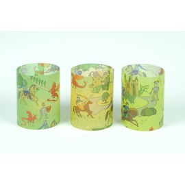 BIASTO Lantern 'Knight and Dragon' Set of 3