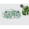 RESACO Metal St. Patrick's Day Sign Happy St Patricks Day