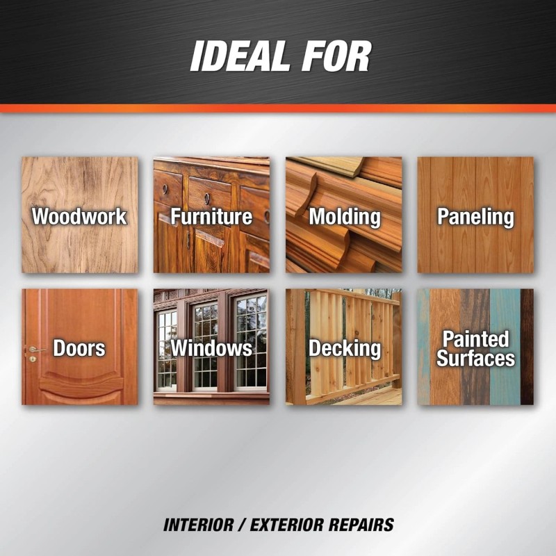 DAP Products Premium Wood Filler, White 16 FL OZ