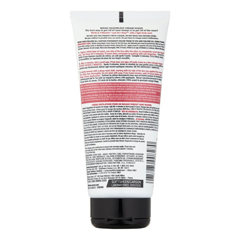 Crema Depilatoria Extra Fuerte Para Cuerpo 6 Oz