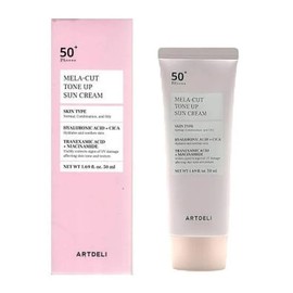 Art Deli Mela Cut Tone Up Sun Cream 50ml (SPF50+) x2SET ( / 아트델리 멜라 컷 톤 업 선크림 50ml(SPF50+) x2SET (