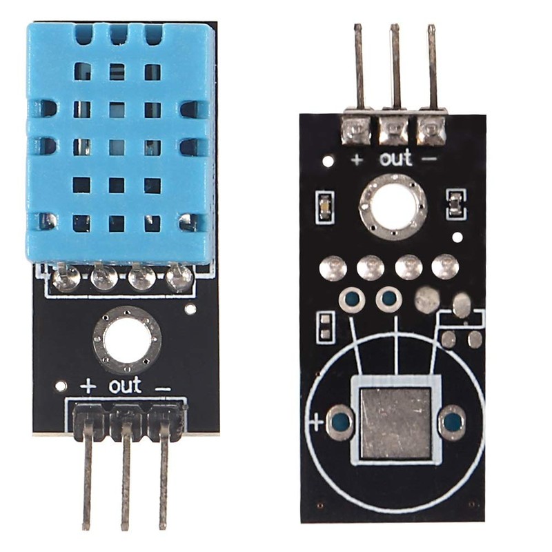 ALMOCN 5PCS DHT11 Temperature Humidity Sensor Module 3.3V-5V Humidity Measure