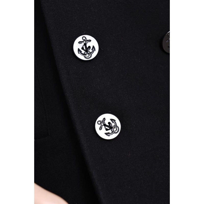 Seibertron Men's Woolen Coat US Navy Type 80% Wool USN