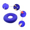 Blue Folding Inflatable Portable Ring Seat Pillow Cushion, Relieves Pain