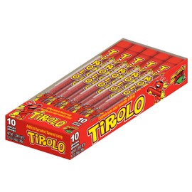 Zumba Pica Tirolo Tamarind Straw (10 Count) - Tamarindo Mexican Candy Sticks - Tamarindo Straws - Tamarind Candy - Tamarin Sticks - Tamarin Straws - Michelada Straws - Caramelo Suave Sabor Tamarindo