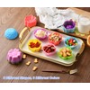 Mirenlife Reusable Silicone Baking Cups,Silicone Cupcake Liners for baking, Multi