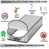 PANADY Attic Stairs Insulation Cover - 25 In x 54