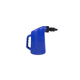 WirthCo 20420 Funnel King Waterboy Battery Filler, 2 quart (Double Action Valve-Shut Off Nozzle) Blue