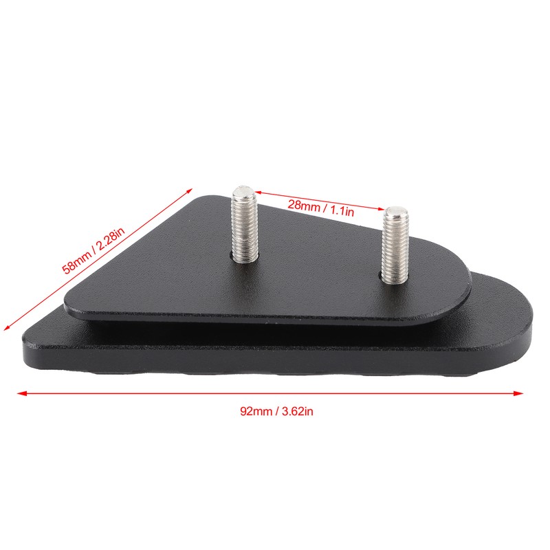 Rear Foot Brake Lever Pedal Extension Enlarge Pad CNC Aluminum