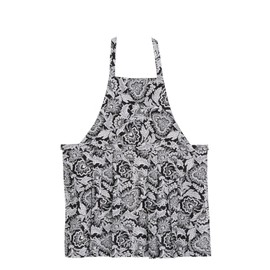 Vera Bradley Women's Lightweight Cotton Apron, Java Black - Recycled Cotton, One Size